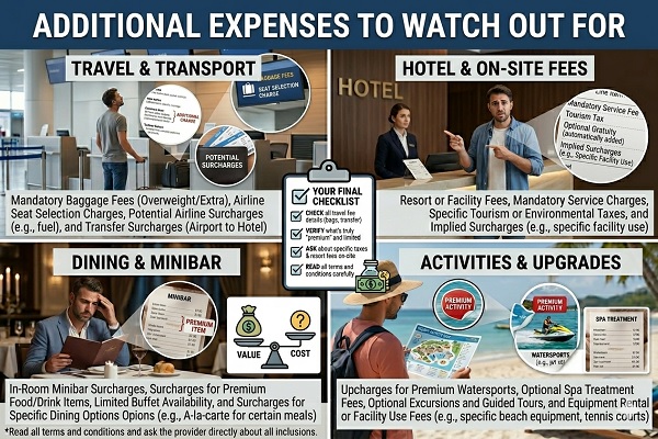 Additional expenses to watch out for