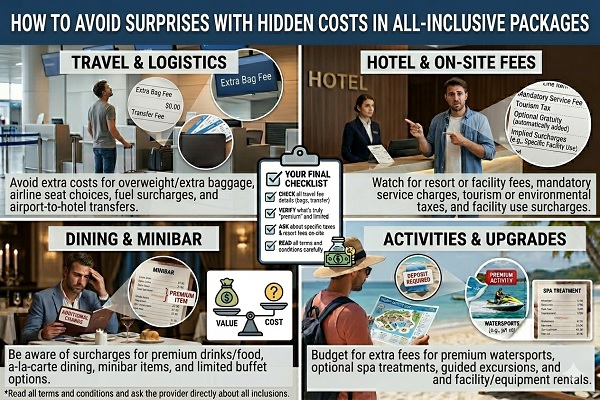 How to avoid surprises with hidden costs in all-inclusive packages