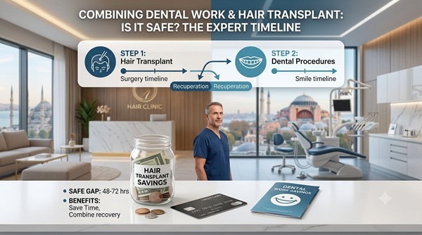 Combining Dental Work and Hair Transplant: Is it Safe?
