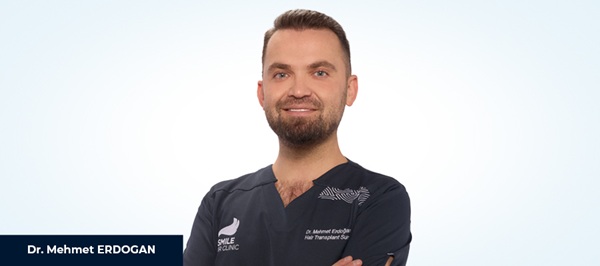 Smile Hair Clinic Co-Founder Dr Mehmet Erdogan Dr. Mehmet Erdogan Co-Founder and Lead Surgeon of Smile Hair Clinic in Istanbul