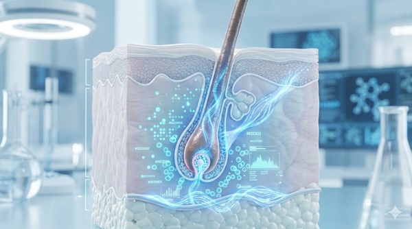 Structure du follicule pileux et impact de la DHT chez les athlètes