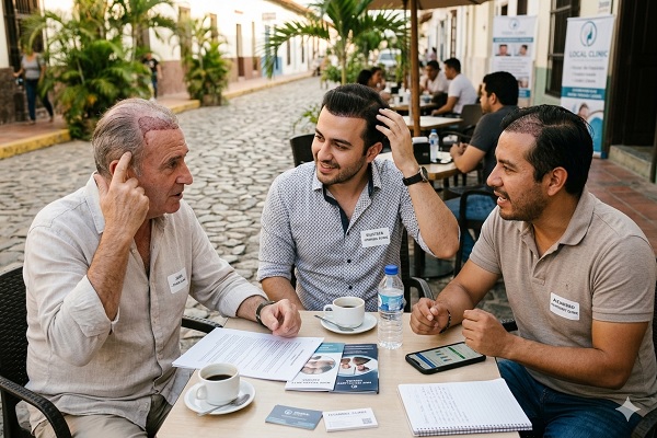 Confronto prezzi del trapianto di capelli in Turchia vs. Spagna vs. Messico