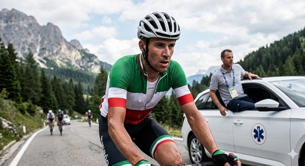 Rilevanza della salute e del monitoraggio medico nel ciclismo professionistico.